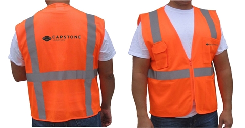 CAP-SV2200 ANSI Class 2 Safety Vest 