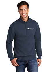 CLM-PC78Q Port & Company Core Fleece 1/4-Zip Pullover Sweatshirt 